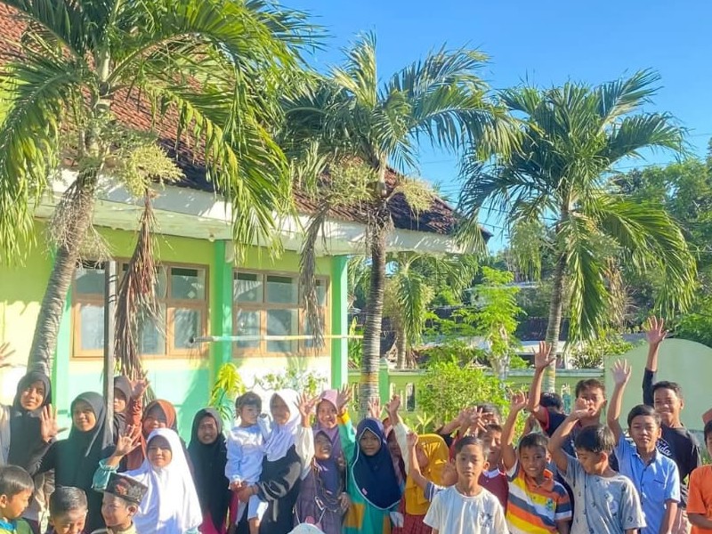 HAPPY EID AL ADHA MUBARAK 1446 H.. SD NEGERI 5 SUMBERKOLAK BELAJAR BERQURBAN