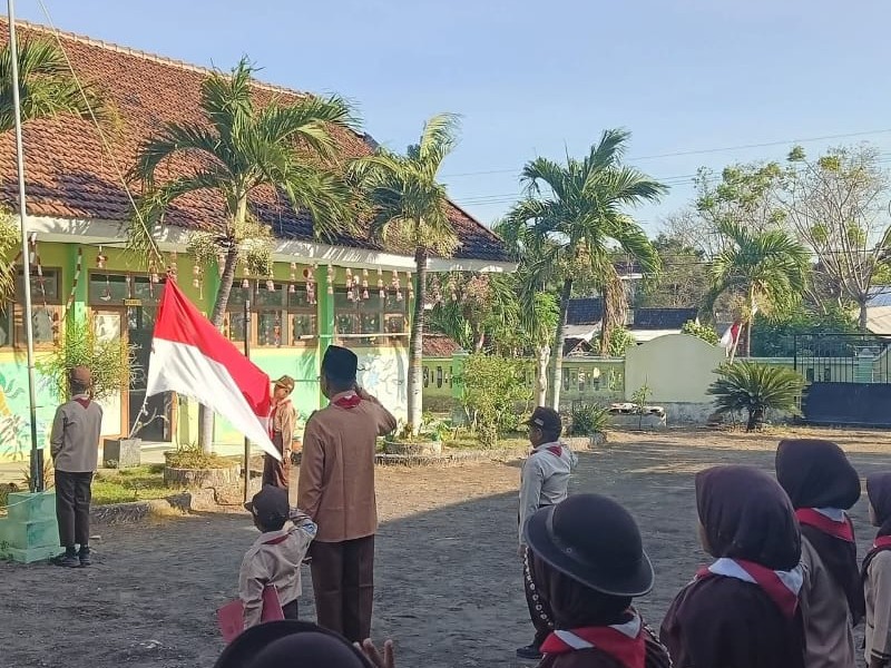 UPACARA HARI PRAMUKA NASIONAL KE 64
